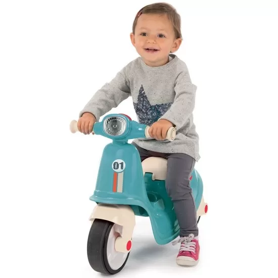 Scuter Smoby Scooter Ride-On albastru Scuter Smoby Scooter Ride-On albastru