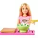 Set Barbie Mattel Cooking and Baking - Pregateste noodles cu papusa si accesorii Set Barbie Mattel Cooking and Baking - Pregateste noodles cu papusa si accesorii