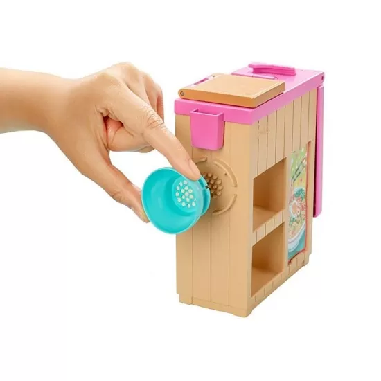 Set Barbie Mattel Cooking and Baking - Pregateste noodles cu papusa si accesorii Set Barbie Mattel Cooking and Baking - Pregateste noodles cu papusa si accesorii