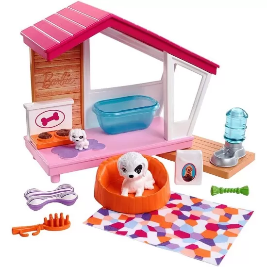 Set Barbie - Casuta catei cu accesorii Set Barbie - Casuta catei cu accesorii