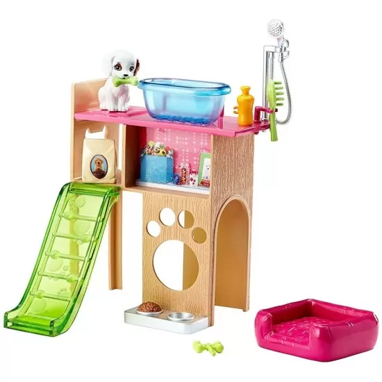 Set Barbie Mattel Estate - Cosmetica animale cu accesorii DVX50