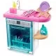 Set Barbie - Masina de spalat vase cu accesorii