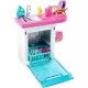 Set Barbie - Masina de spalat vase cu accesorii