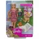 Set Barbie Family - Papusa cu 4 catelusi si accesorii Set Barbie Family - Papusa cu 4 catelusi si accesorii