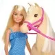 Set Barbie papusa cu cal Set Barbie papusa cu cal