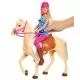 Set Barbie papusa cu cal Set Barbie papusa cu cal