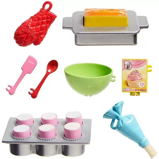 Set Barbie Mattel Papusa cu bucatarie Set Barbie Mattel Papusa cu bucatarie