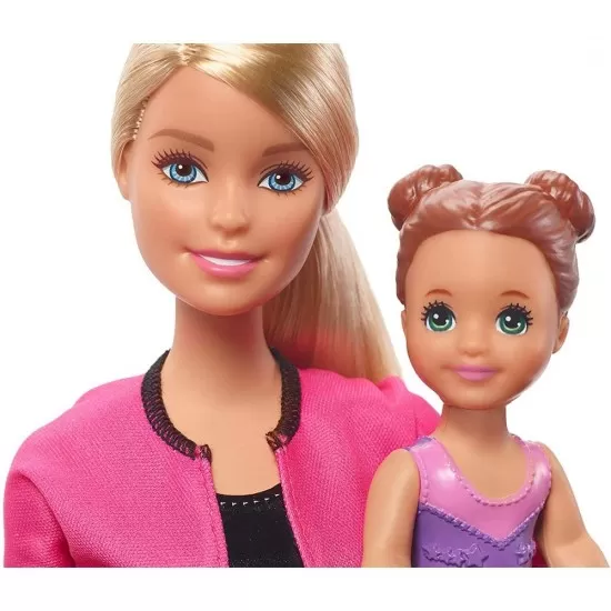 Set Barbie I can be Sport 2 papusi cu accesorii - Antrenoare de gimnastica Set Barbie I can be Sport 2 papusi cu accesorii - Antrenoare de gimnastica