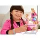 Set Barbie I can be Sport 2 papusi cu accesorii - Antrenoare de gimnastica Set Barbie I can be Sport 2 papusi cu accesorii - Antrenoare de gimnastica