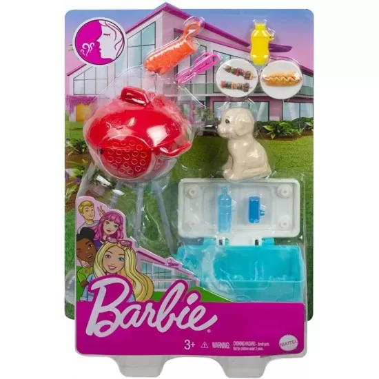 Set Barbie Mattel - Mobilier cu accesorii GRG76 Set Barbie Mattel - Mobilier cu accesorii GRG76