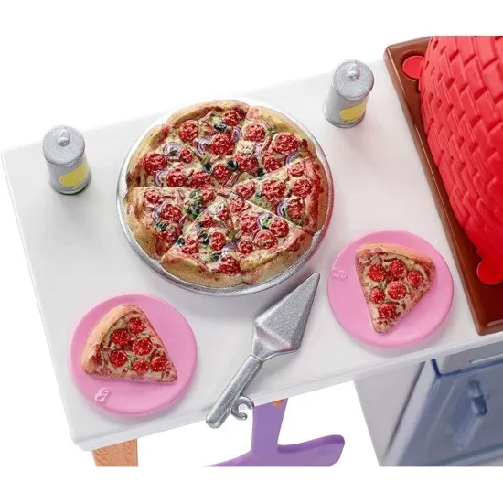 Set Barbie - Pizzerie cu accesorii Set Barbie - Pizzerie cu accesorii