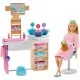Set papusa Barbie cu figurina si accesorii - O zi la salonul Spa Set papusa Barbie cu figurina si accesorii - O zi la salonul Spa