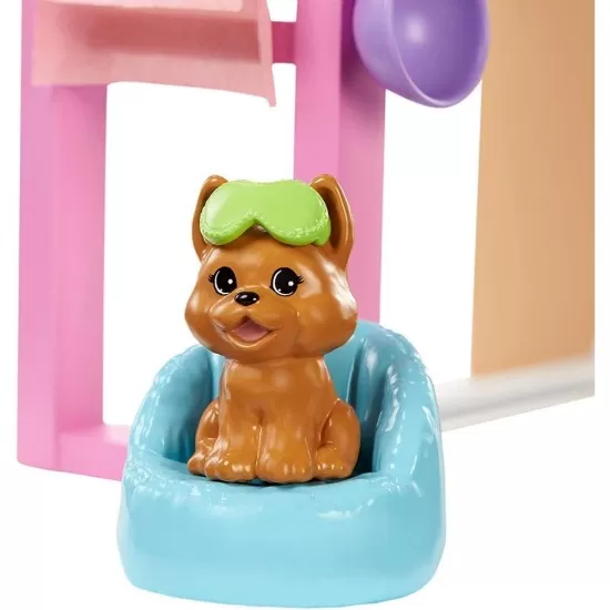 Set papusa Barbie cu figurina si accesorii - O zi la salonul Spa Set papusa Barbie cu figurina si accesorii - O zi la salonul Spa