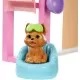 Set papusa Barbie cu figurina si accesorii - O zi la salonul Spa Set papusa Barbie cu figurina si accesorii - O zi la salonul Spa