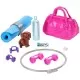 Set papusa Barbie la sala de sport cu figurina si accesorii Set papusa Barbie la sala de sport cu figurina si accesorii