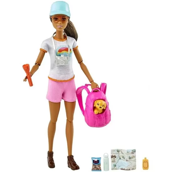Set Barbie Wellness and Fitness papusa cu figurina si accesorii GRN66 Set Barbie Wellness and Fitness papusa cu figurina si accesorii GRN66