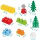 Set constructie Pilsan Master Blocks 128 piese