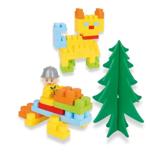 Set constructie Pilsan Master Blocks 260 piese Set constructie Pilsan Master Blocks 260 piese