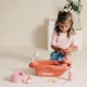 Set de baie pentru papusa Smoby Baby Nurse Bath cu 8 accesorii