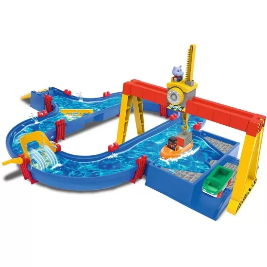 Set de joaca cu apa AquaPlay Container Port Set de joaca cu apa AquaPlay Container Port