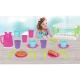 Jucarie set de servit ceaiul 38 piese cu suport pentru vase