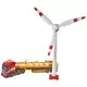 Set Dickie Toys Heavy Load Truck camion Volvo FH16 cu remorca si turbina eoliana Set Dickie Toys Heavy Load Truck camion Volvo FH16 cu remorca si turbina eoliana