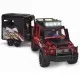 Set Dickie Toys Horse Trailer masina Mercedes-Benz AMG 500 cu remorca si figurine Set Dickie Toys Horse Trailer masina Mercedes-Benz AMG 500 cu remorca si figurine