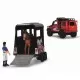 Set Dickie Toys Horse Trailer masina Mercedes-Benz AMG 500 cu remorca si figurine Set Dickie Toys Horse Trailer masina Mercedes-Benz AMG 500 cu remorca si figurine