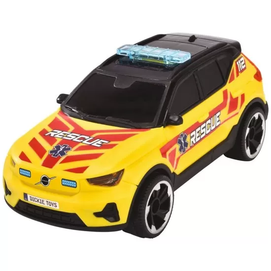 Set Dickie Toys Rescue Transporter 40 cm cu camion, masina, elicopter si accesorii Set Dickie Toys Rescue Transporter 40 cm cu camion, masina, elicopter si accesorii