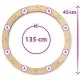 Set din lemn Eichhorn Tren albastru cu sina circulara si accesorii Set din lemn Eichhorn Tren albastru cu sina circulara si accesorii