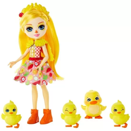 Set Enchantimals Mattel - Papusa cu 4 figurine Set Enchantimals Mattel - Papusa cu 4 figurine