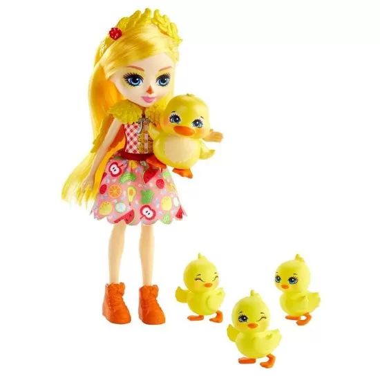 Set Enchantimals Mattel - Papusa cu 4 figurine Set Enchantimals Mattel - Papusa cu 4 figurine