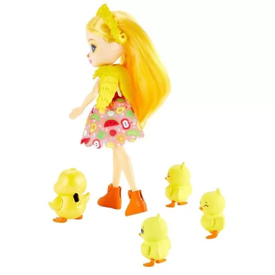 Set Enchantimals Mattel - Papusa cu 4 figurine Set Enchantimals Mattel - Papusa cu 4 figurine