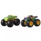 Set Hot Wheels Mattel Monster Trucks Demolition Doubles A51 Patrol vs Test Subject