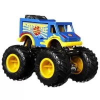 Set masinute Hot Wheels Monster Trucks Monster Patriot vs Tuon Ot Sriracha