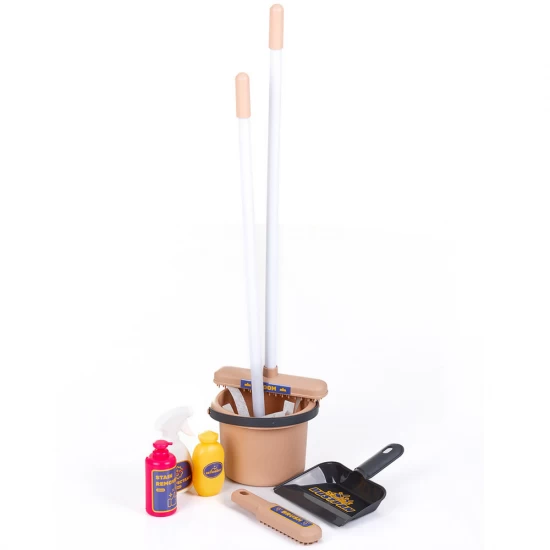 Set de joaca curatenie cu carucior si 35 accesorii Chipolino Cleaning Cart