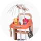 Set de joaca curatenie cu carucior si 35 accesorii Chipolino Cleaning Cart