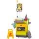 Set jucarie Chipolino Cleaning Trolley cu 16 accesorii Set jucarie Chipolino Cleaning Trolley cu 16 accesorii