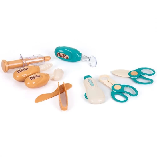 Set de joaca doctor cu lumini, sunete si 26 accesorii Chipolino Set de joaca doctor cu lumini, sunete si 26 accesorii Chipolino