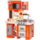 Bucatarie pentru copii Chipolino Kitchen 84 cm cu sistem de curgere apa, lumini, sunete si 79 accesorii Bucatarie pentru copii Chipolino Kitchen 84 cm cu sistem de curgere apa, lumini, sunete si 79 accesorii
