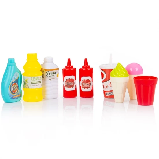 Set de joaca bucatarie Chipolino 87 cm cu sistem de curgere apa, lumini, sunete si 63 accesorii Set de joaca bucatarie Chipolino 87 cm cu sistem de curgere apa, lumini, sunete si 63 accesorii