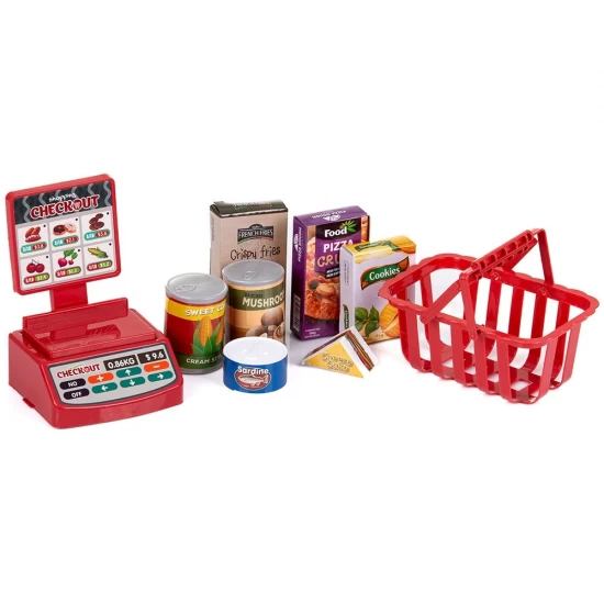 Set jucarie Chipolino Supermarket 87 cm cu lumini, sunete si 81 accesorii Set jucarie Chipolino Supermarket 87 cm cu lumini, sunete si 81 accesorii