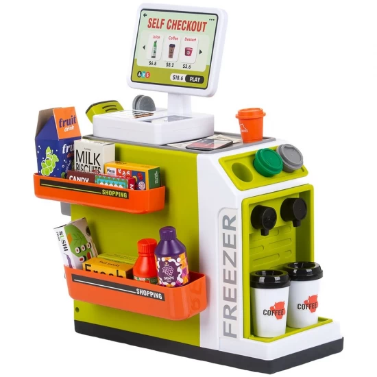 Set de joaca Supermarket Chipolino cu lumini, sunete si 46 accesorii