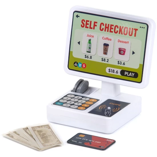 Set de joaca Supermarket Chipolino cu lumini, sunete si 46 accesorii