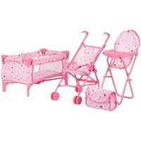 Set jucarii pentru papusi Chipolino Trixy 3 in 1 Stars