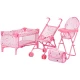 Set jucarii pentru papusi Chipolino Trixy 3 in 1 Stars Set jucarii pentru papusi Chipolino Trixy 3 in 1 Stars