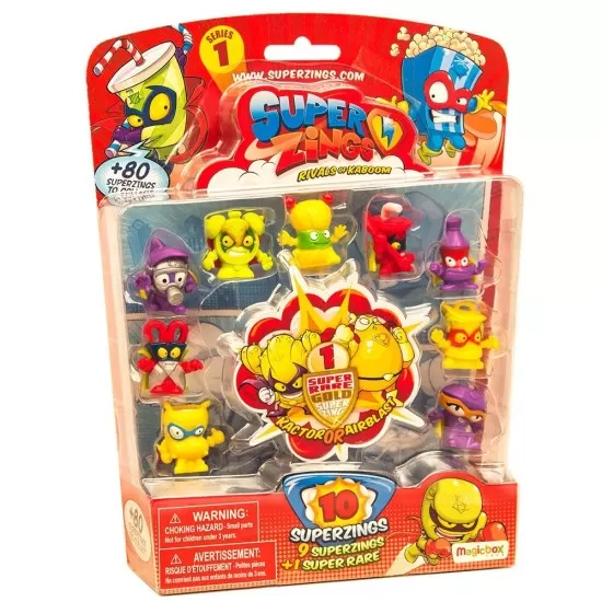 Set Magicbox Toys 10 figurine Super Zings Seria 1 Set Magicbox Toys 10 figurine Super Zings Seria 1