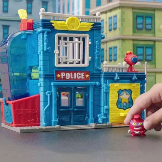 Set Magicbox Toys Super Zings Sectia de politie Set Magicbox Toys Super Zings Sectia de politie