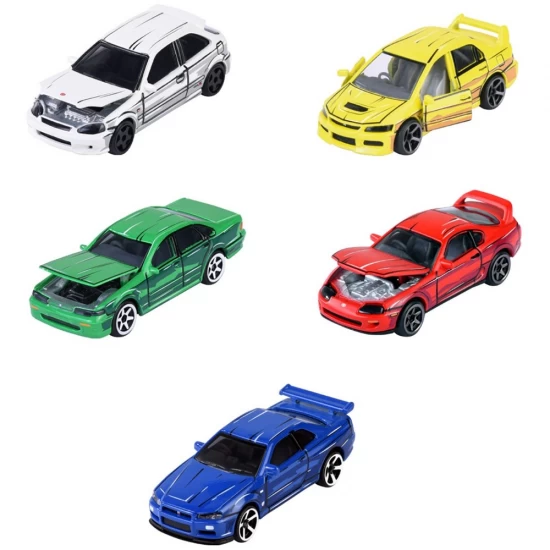 Set Majorette Japan Series cu 5 masinute Set Majorette Japan Series cu 5 masinute