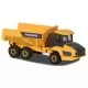 Set Majorette Volvo camion cu remorca, camion basculant, buldozer si excavator Set Majorette Volvo camion cu remorca, camion basculant, buldozer si excavator
